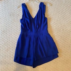 blue romper worn once!